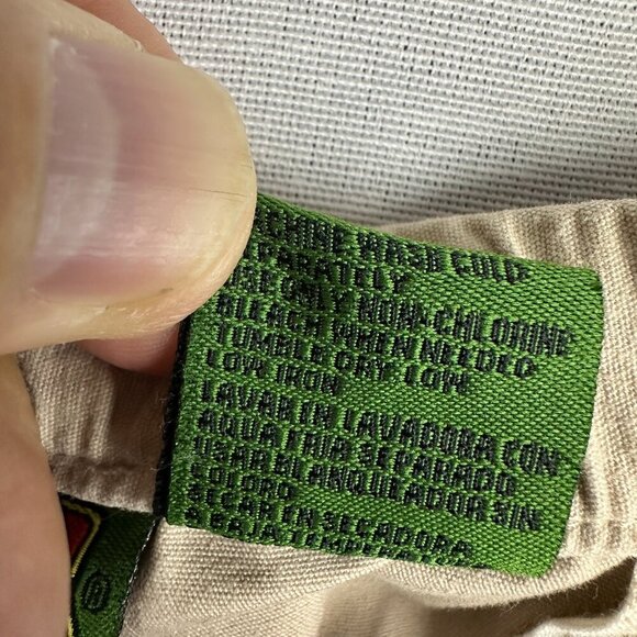 BOSTON TRADES SHORTS MEN'S ,EDIUM BEIGE KHAKI CARGO DRAWSTRING BEACH RELAXED - Picture 14 of 16